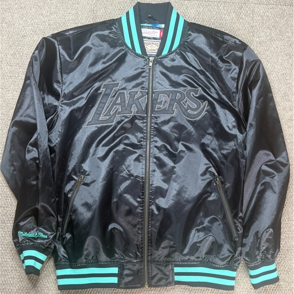 Mitchell & Ness Hardwood Classics NBA Los Angeles Lakers Women's Jacket Size L